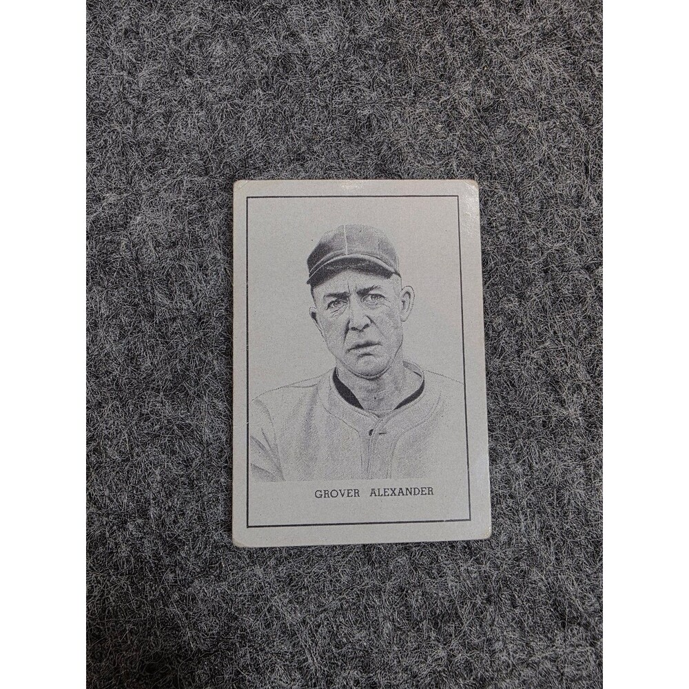 Grover Alexander 1950 Callahan Baseball Card Original